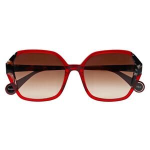 New! Woow SUPER SKY 2 9105 Stylish Red Sunglasses, Authentic